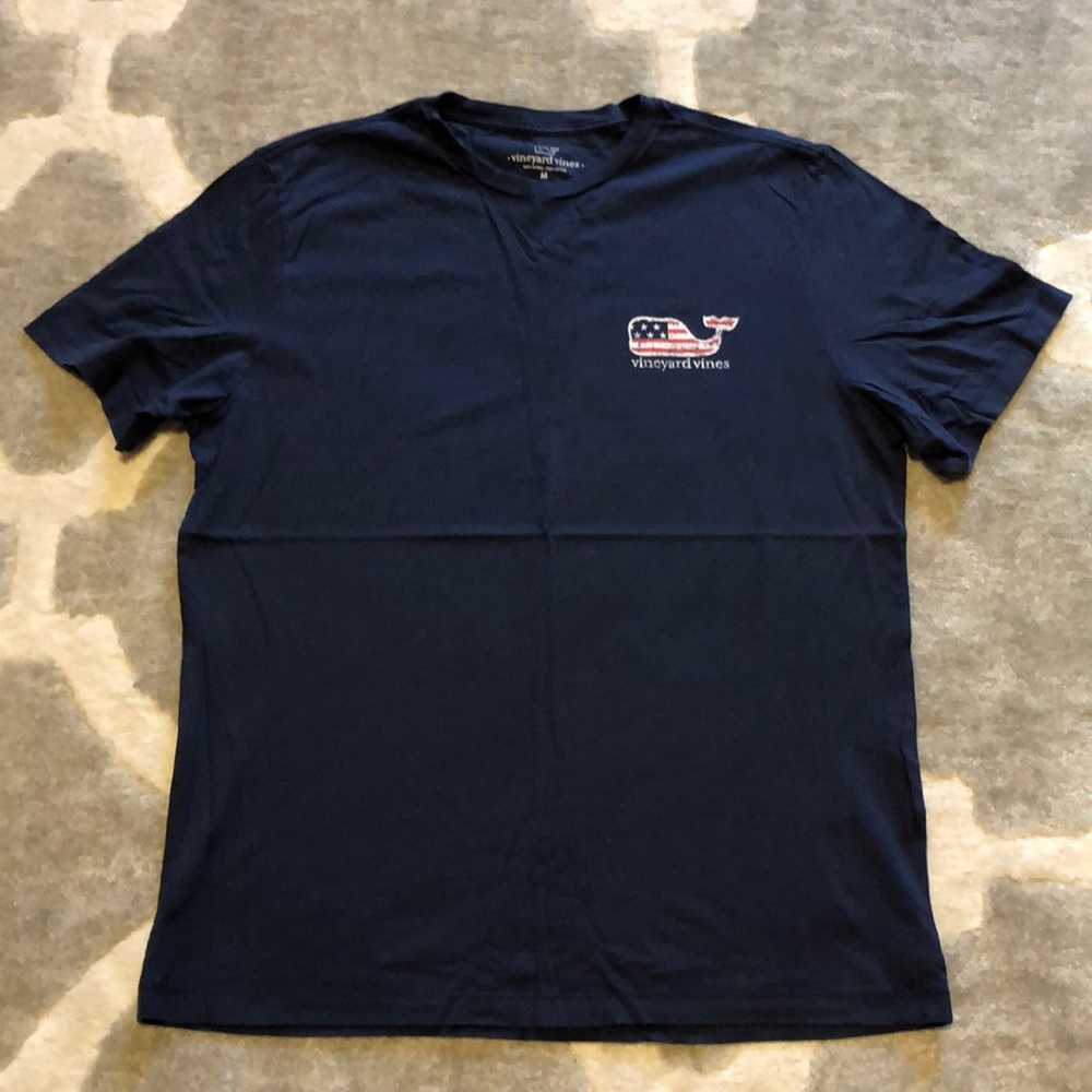 Men’s Vineyard Vines Tee | M | Navy